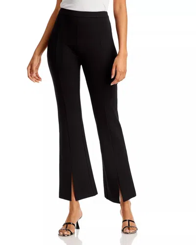Lucy Paris Kari Slit Cuff Pants In Black In Black