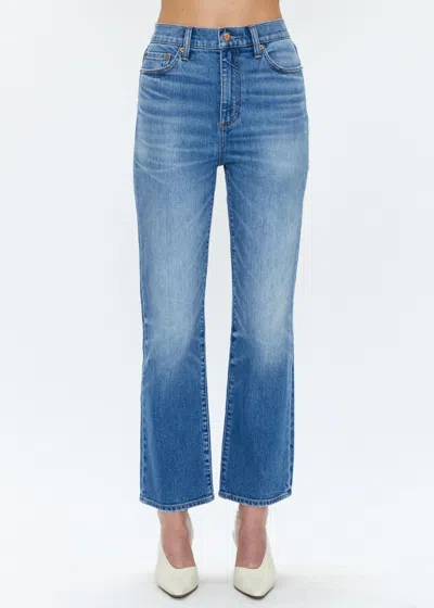 Pistola Krista High Rise Slim Bootcut Jean In Vibrant In Blue