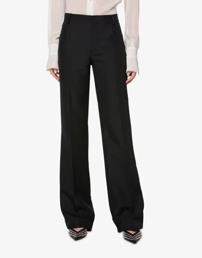 Philosophy Di Lorenzo Serafini Technical Flare Trouser In Black In Black