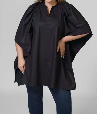 Psophia Mini Swing Tunic In Black In Black