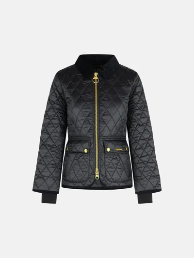 Barbour 'beadnell' Black Polyamide Jacket In Black