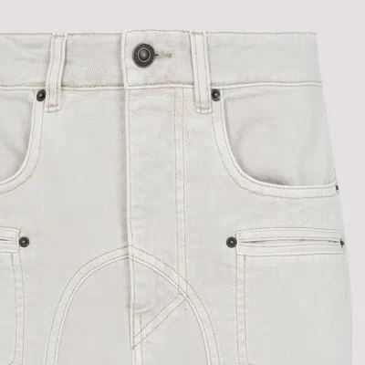 Isabel Marant White Britt Skirt In White
