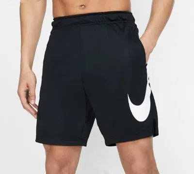 Nike Large Swoosh Logo Training Shorts Black