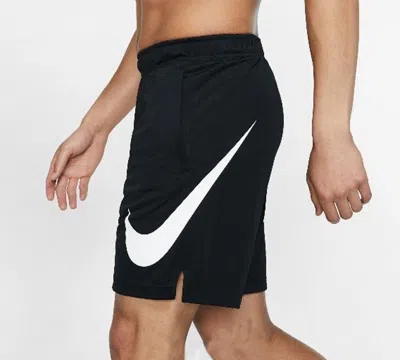 Nike Large Swoosh Logo Training Shorts Black