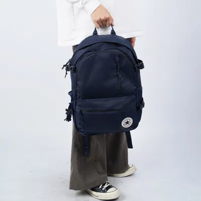 Converse Straight Edge Backpack 'navy' In Blue
