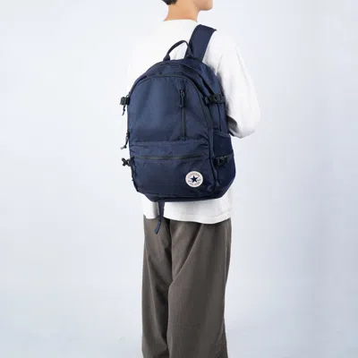 Converse Straight Edge Backpack 'navy' In Blue