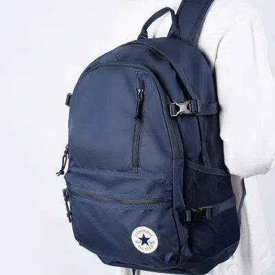 Converse Straight Edge Backpack 'navy' In Blue