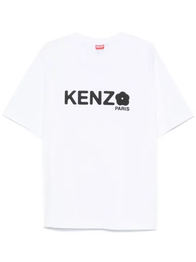 Kenzo T-shirt Oversize 'boke Flower 2.0 In White