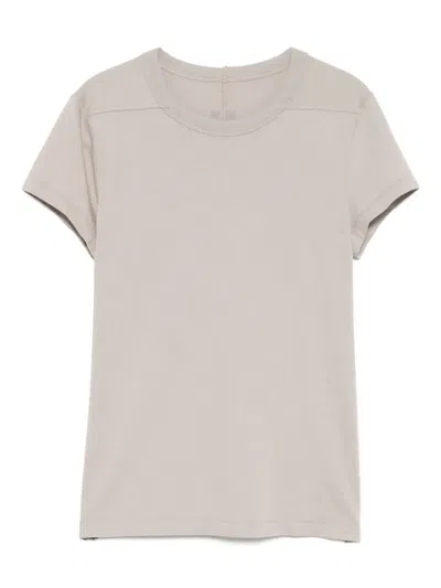 Rick Owens Cotton T-shirt In Gray