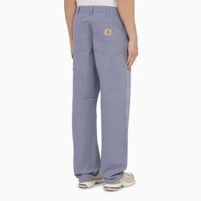 Carhartt Double Knee Pant With Pockets In Blue