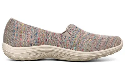 Skechers (wmns)  Reggae Fest Wicker Slip On 'taupe Brown' In Multi
