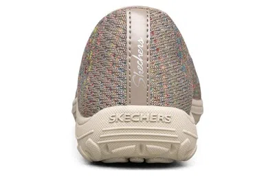 Skechers (wmns)  Reggae Fest Wicker Slip On 'taupe Brown' In Multi