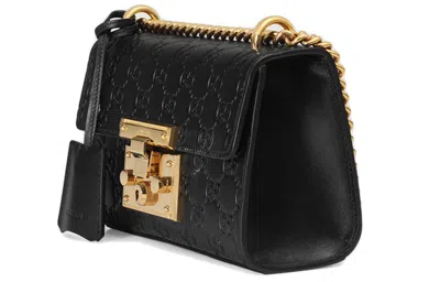 Gucci (wmns)  Padlock Signature Bag 'black Gold'