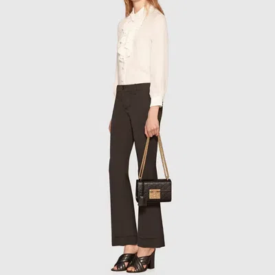 Gucci (wmns)  Padlock Signature Bag 'black Gold'