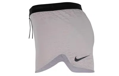 Nike Tech Pack Running Shorts Silver Purple Silverpurple In Gray