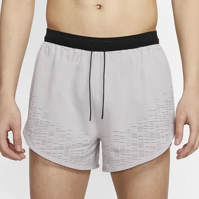 Nike Tech Pack Running Shorts Silver Purple Silverpurple In Gray