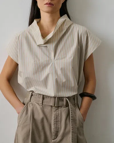 Soeur Farah Blouse In Neutral