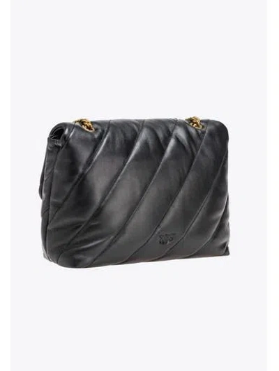 Pinko Shoulder Bag In Black