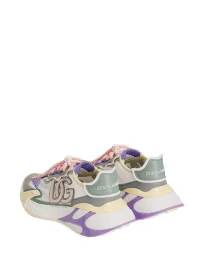 Dolce & Gabbana Logo-patch Chunky Sneakers In Multi