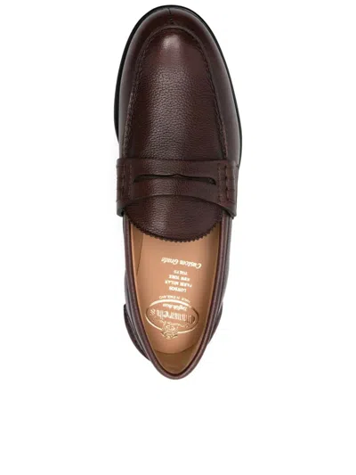 Church's Pembrey Penny Leather Loafers In Brown