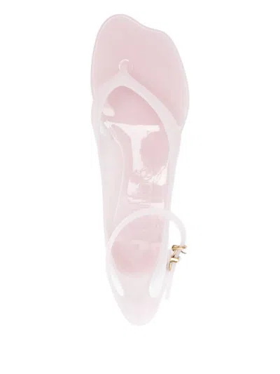 Chloé Jelly Sandals In White