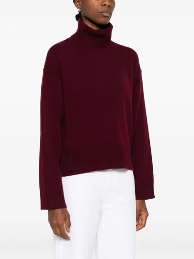Allude Sweaters In Red