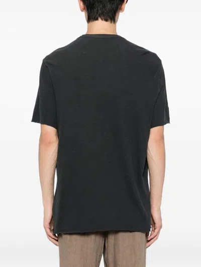 James Perse Short-sleeved T-shirt In Black