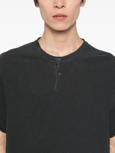 James Perse Short-sleeved T-shirt In Black