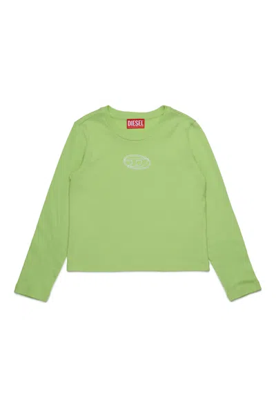 Diesel Tivalsyls Sweatshirt In Green