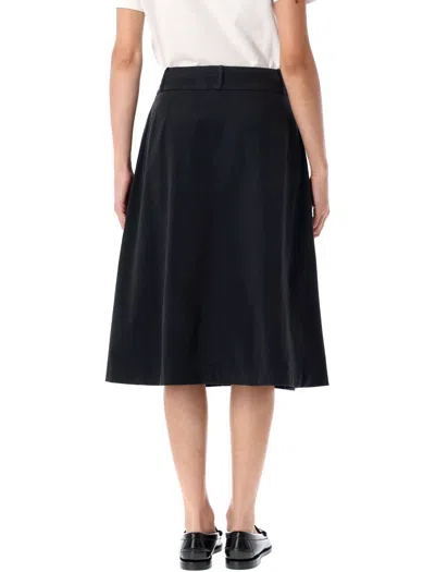 Apc A.p.c. Skirts Black In Black