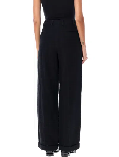 Apc A.p.c. Trousers Black In Black
