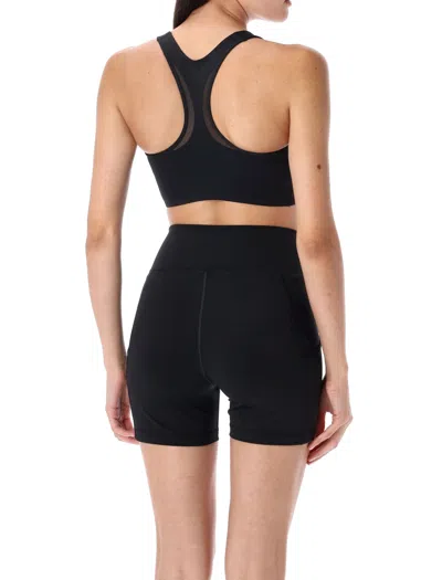 Adidas By Stella Mccartney Truepurpose Power Impact Training Bra In Black