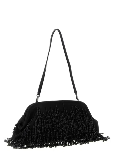 Alberta Ferretti Satin Clutch