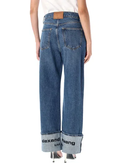 Alexander Wang Jeans In Blue Cotton In Blue
