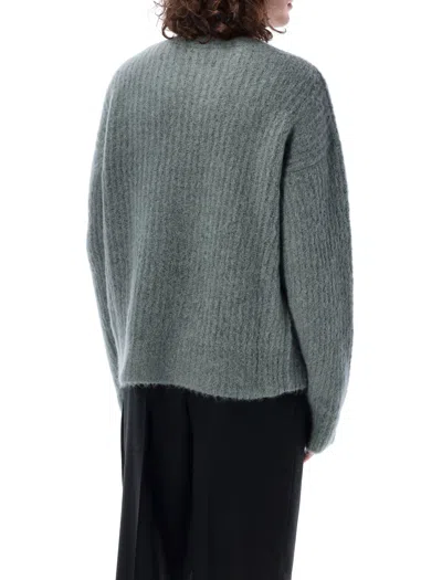 Ami Alexandre Mattiussi Ami Paris Sweaters In Green