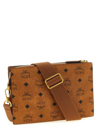 Mcm Aren Crossbody Bags Brown