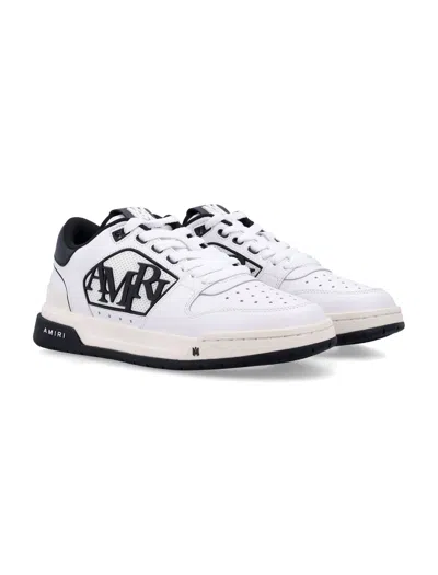 Amiri Low-top Leather Sneakers Mesh Inserts