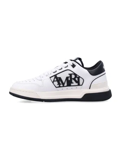 Amiri Low-top Leather Sneakers Mesh Inserts
