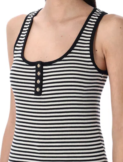 Anine Bing Alessia Tank Top In Black