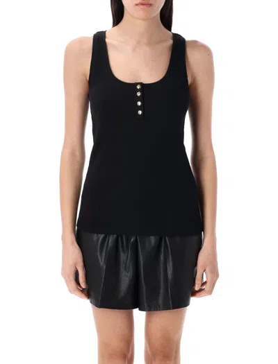 Anine Bing Alessia Tank Top In Black