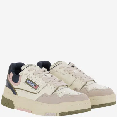 Autry Clc Low Suede And Mesh Sneakers