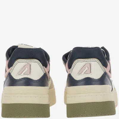 Autry Clc Low Suede And Mesh Sneakers