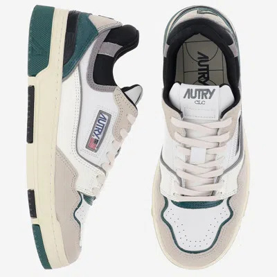 Autry Clc Low Suede And Mesh Sneakers