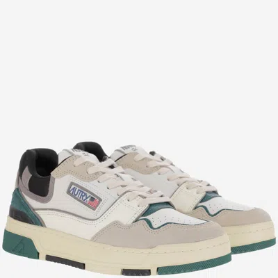 Autry Clc Low Suede And Mesh Sneakers