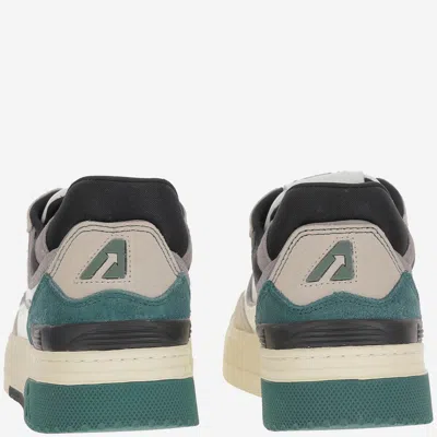 Autry Clc Low Suede And Mesh Sneakers