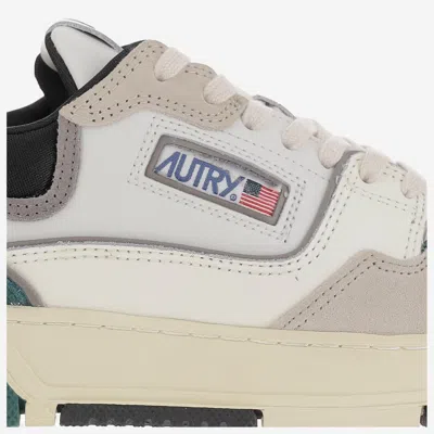 Autry Clc Low Suede And Mesh Sneakers