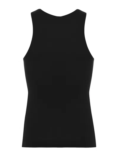 Tom Ford Tank Top With Logo In Black