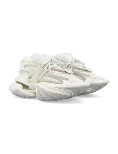 Balmain Unicorn Low-top Sneakers In Neutral