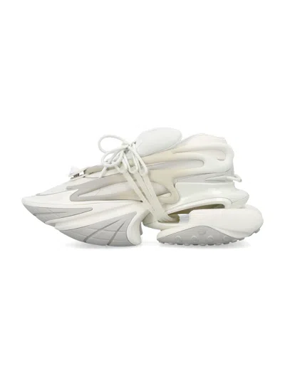 Balmain Unicorn Low-top Sneakers In Neutral