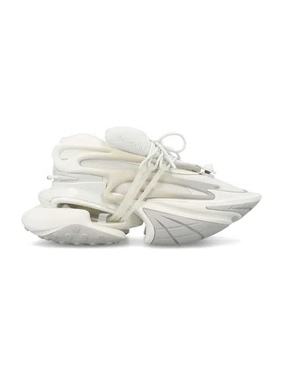 Balmain Unicorn Low-top Sneakers In Neutral